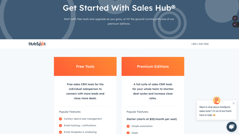 HubSpot Sales Hub